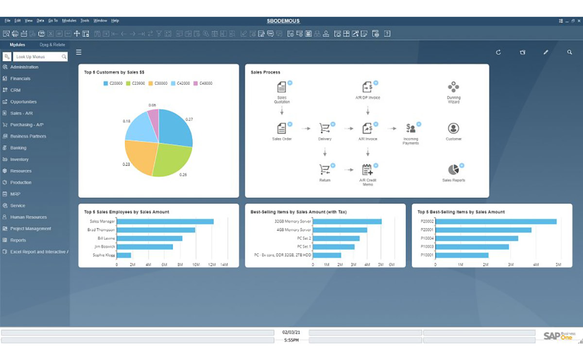 SAP Business One采购与库存功能