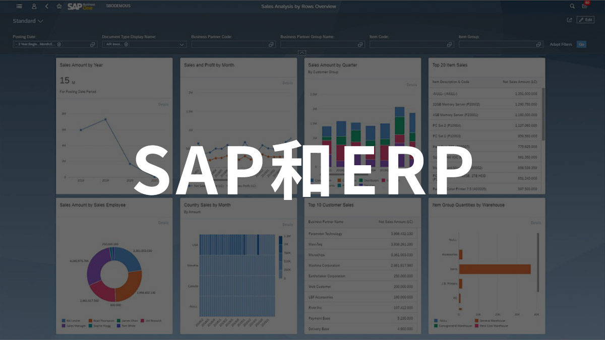 SAP和ERP之间的关系